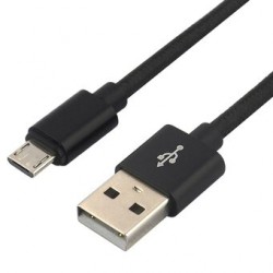 Kabelis USB - Micro USB pintas, 1m