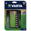 Įkroviklis VARTA 57681 LCD, krauna iki 8 vnt AA / AAA 