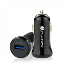 USB automobilinis įkroviklis everActive CC-10  USBQC3.0