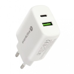 Kroviklis everActive SC-370Q USB QC3.0 USB-C PD PPS 25W lizdu