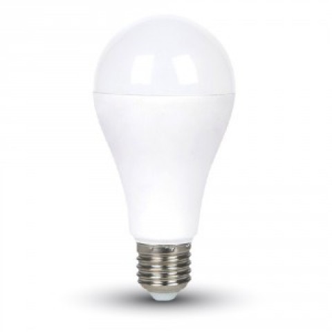LED lemputė E27 17W A65 balta 1710lm